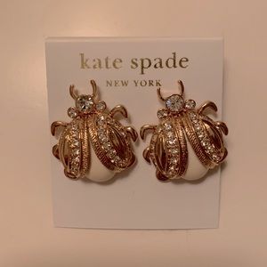 NWOT Ladybug Earrings - Kate Spade